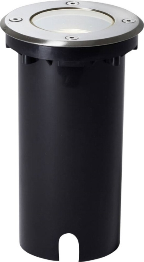 Itch 91038A82 Udendørs indbygningsbelysning , Gulvindbygningsbelysning GU10 Sølv