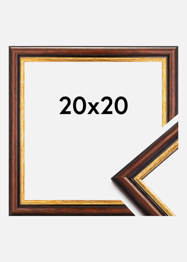 Ramme Siljan Brun 20x20 Cm