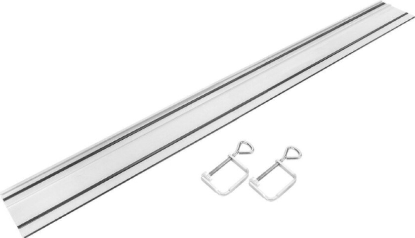 Grafitt dykksag styreskinne (1400 mm styreskinne, 2 klemmer)