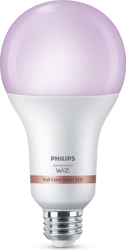 Pære 18.5W (Eq. 150W) A80 E27, Smartpære, Wi-Fi/Bluetooth, Hvit, Integrert LED, E27, Hvit
