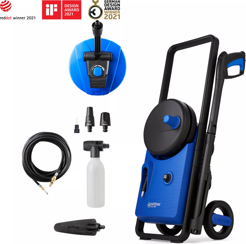 Core 140-6 PowerControl - PAD EU højtryksrenser Stående Elektrisk 474 l/t 1800 W Blå