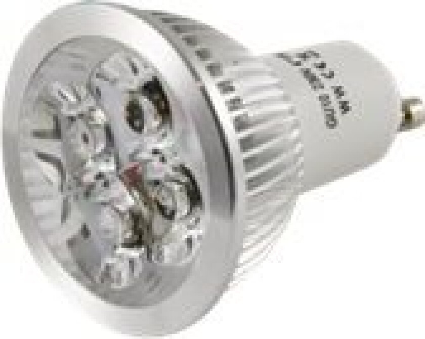 Allnet Synergy 21 - LED-pære for søkelys - GU10 - 4 W - klasse A++ - varmt hvitt lys - 3000 K
