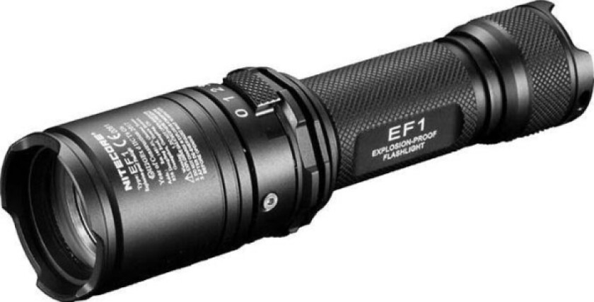 Nitecore EF1, Lommelykt, Svart, LED, 1 lamper, 830 lm, 18300 cd