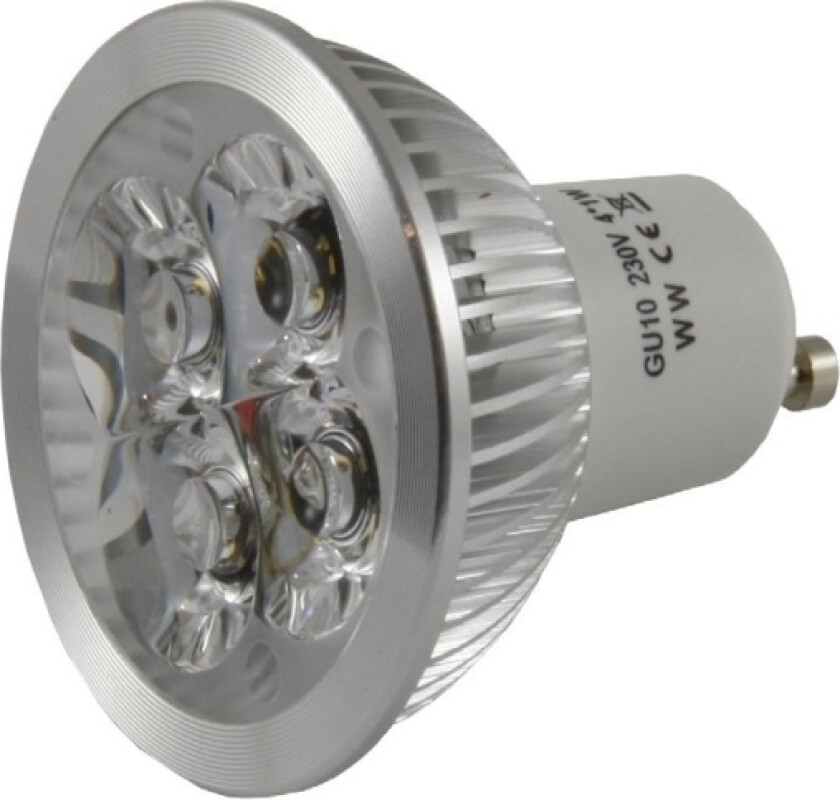 LED Retrofit GU10 4x1W cw