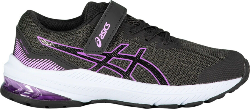 Asics GT-1000 11 PS Y, løpesko barn GRAPHITE GREY/ORCHID