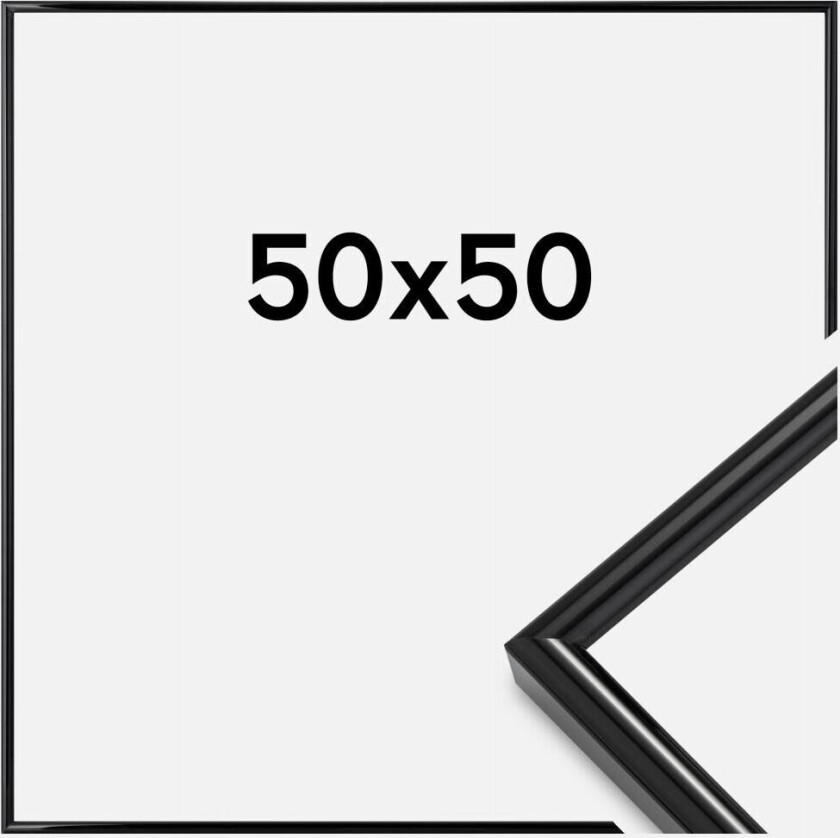 Ramme Galeria Svart 50x50 Cm