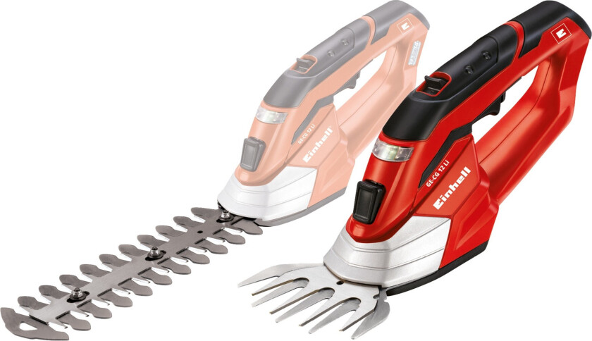 GE-CG 12 Li, 8 ml, 8 mm, Sort, Rød, Sølv, 61 dB, 81 dB, 6 dB