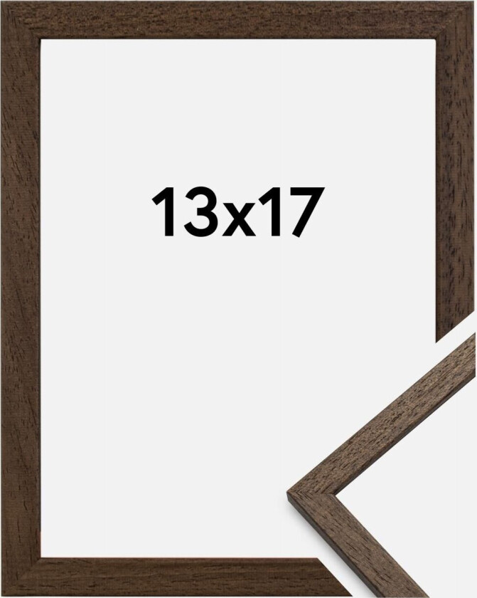 Ramme Edsbyn Akrylglass Valnøtt 13x17 Cm