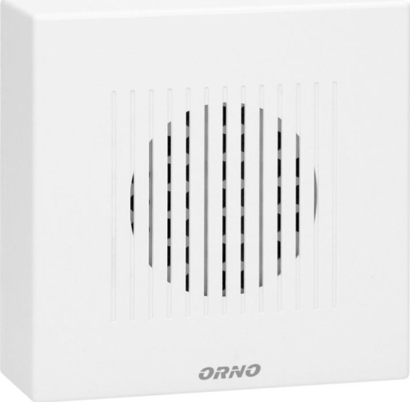 RINGIL MINI AC entonet kablet ringeklokke, 230V, snøhvit
