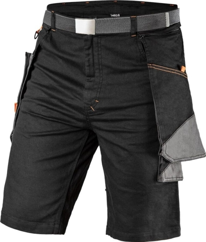 Neo HD Slim arbeidsshorts, belte, størrelse XS