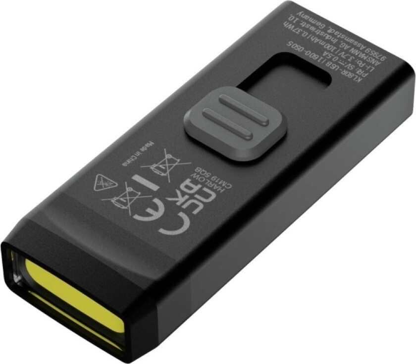 KL80R LED (RGB) Nøglelygte Batteridrevet 80 lm 18 g