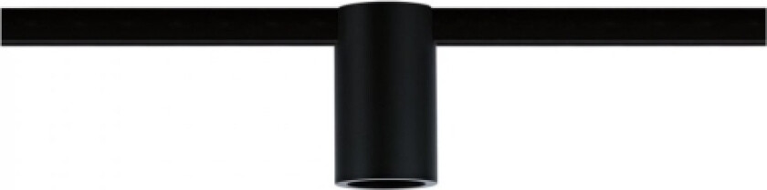 Socket, Spotlight på skinne, E27, 1 ampuller, Sort