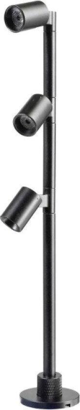 Herculis Triple 688042 Spejlbelysning 3 W EEK: G (A - G) Varmhvid Sort