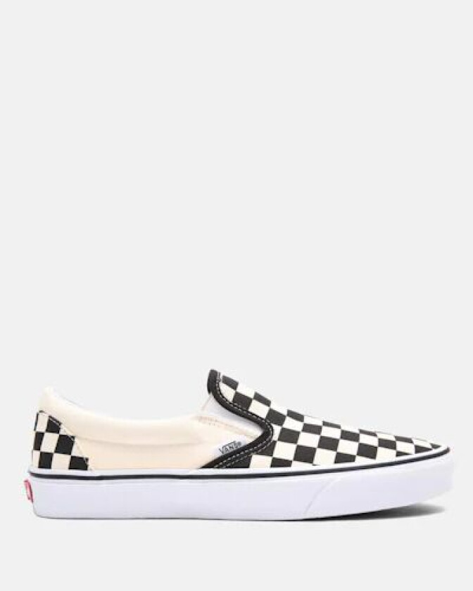 Classic Slip-On Sneakers Checkerboard Black/White 38
