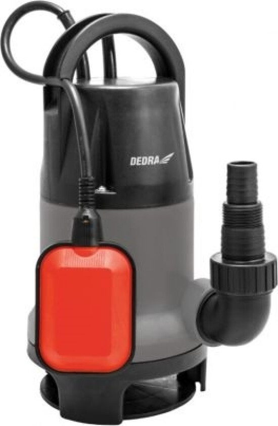 900W nedsenkbar plastpumpe for rent og skittent vann (DED8843)
