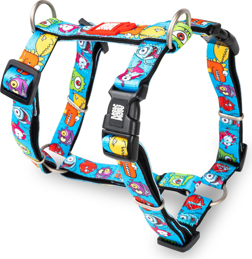 Hundesele Little Monsters - Str S: 41-52 cm Brystomfang