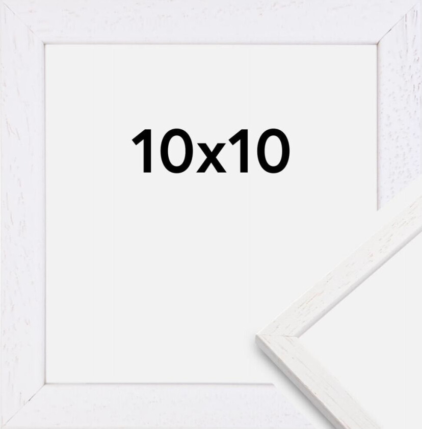 Ramme Edsbyn Cold White 10x10 Cm