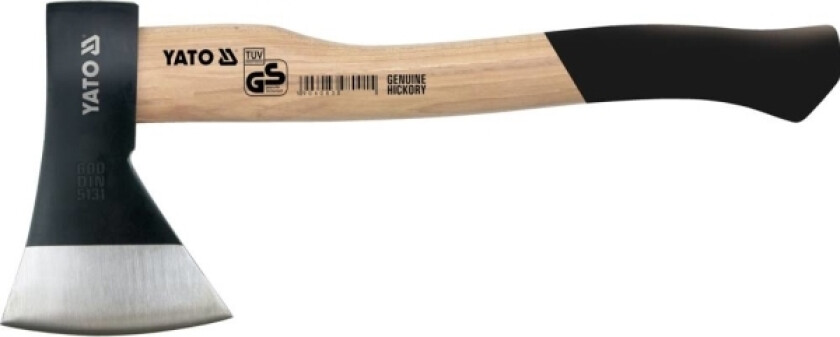 Yato YT-8003, Enkel øks, Liten øks, Tre, 1 stykker, Stål, Sort, Tre