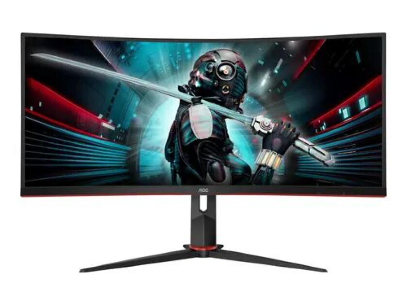 Aoc Cu34g2x 34” 144hz 1ms Freesync Curved