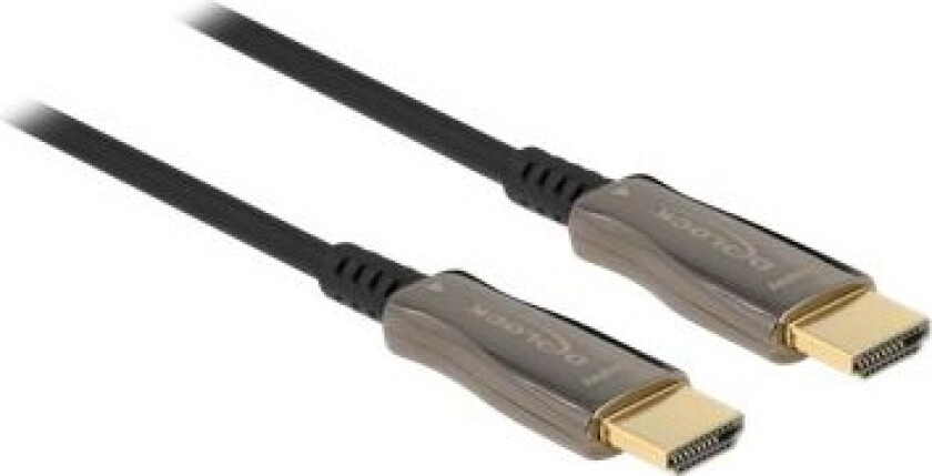 - High Speed - HDMI-kabel - HDMI hann til HDMI hann - 10 m - fiberoptisk - svart - Active Optical Cable (AOC), 8 K 60 Hz (7680 x 4320) støtte