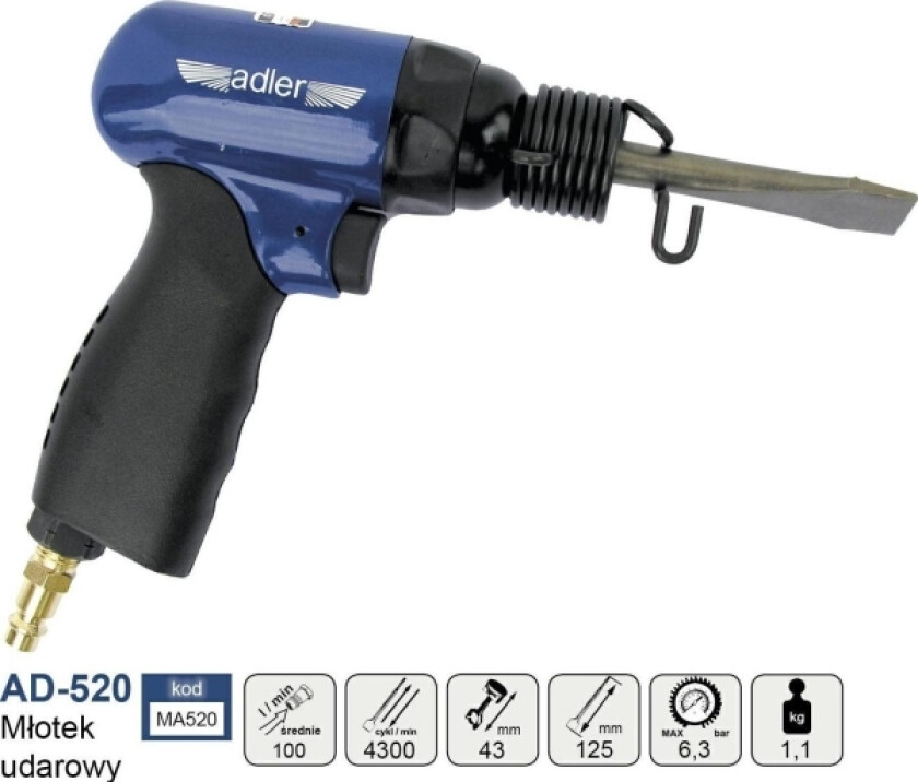 Bilde av ADLER PEUMATISK HAMMER AD-520