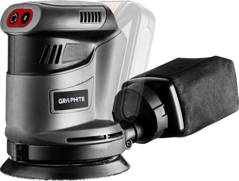 Energy+ Eksentersliper 18V, 125mm (uten batteri)