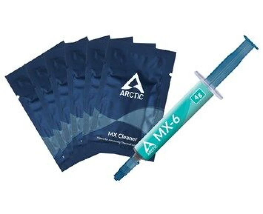 Arctic MX-6 (4g) with 6pcs MX Cleaner