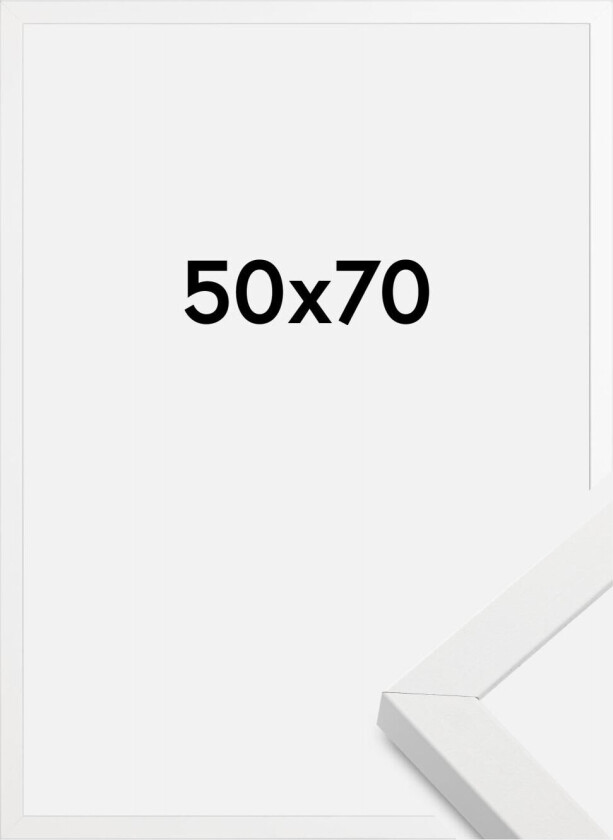 Ramme Amanda Box Hvit 50x70 Cm