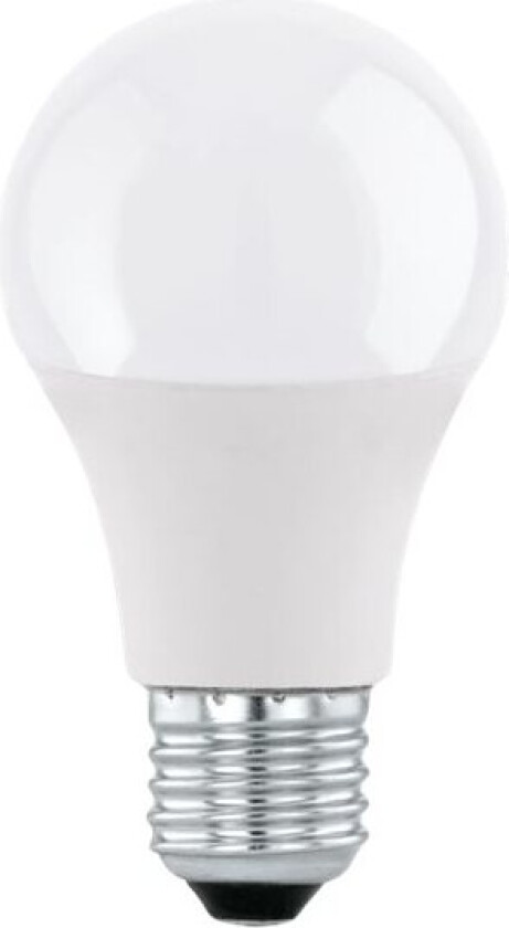 Eglo - LED-lyspære - form: A60 - E27 - 8.8 W (ekvivalent 60 W) - klasse F - nøytralt hvitt lys - 4000 K - melk