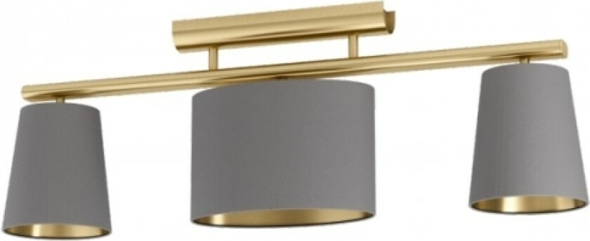 Almeida 2, 3 ampuller, E27, IP20, Messing, Cappuccino