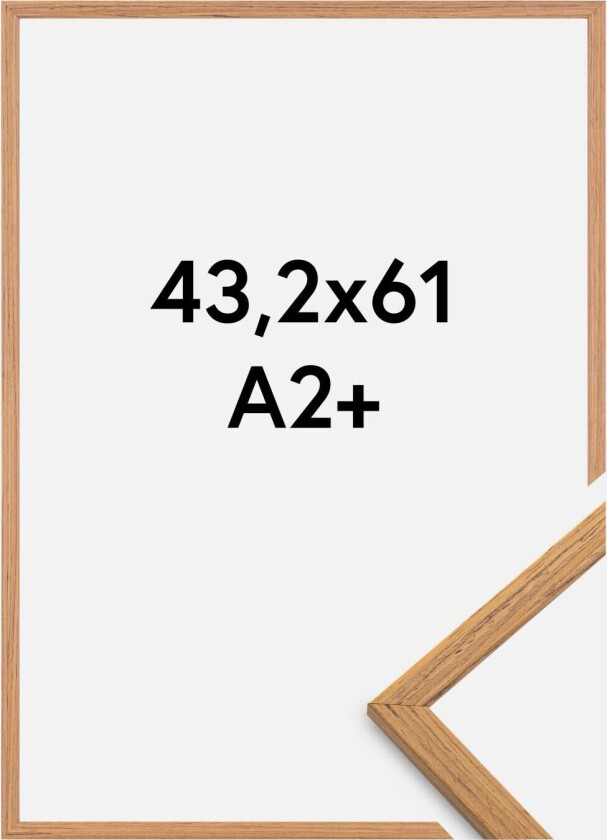 Ramme Edsbyn Akrylglass Teak 43,2x61 Cm (A2+)