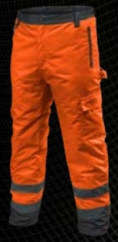 Neo Warning varm arbeidsbukse oransje farge XXXL (81-761-XXXL)