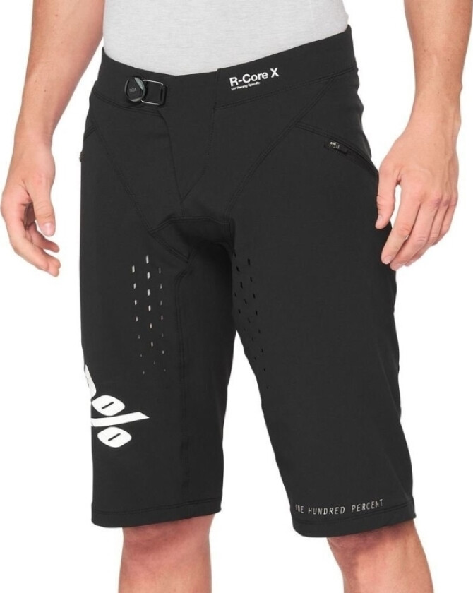 100 % shorts 100 % R-CORE X shorts sort størrelse 28 (42 EUR) (NY 2021)
