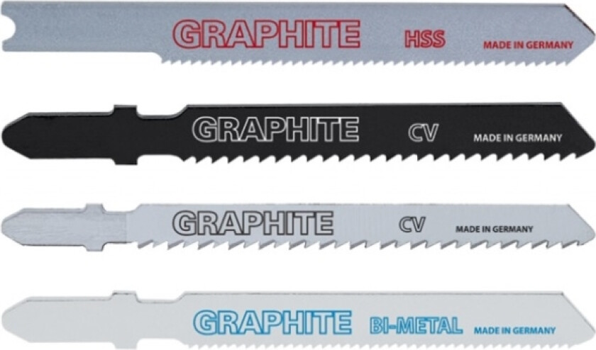 Grafitt Grafitt 12TPI stikksagblad Type T 25 stk. 57H770-25