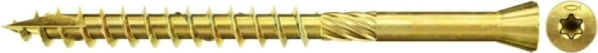 Fischertechnik Fischer 660103 Lægteskrue 3.5 mm 45 mm Invendig sekskant, Indvendig multitand, TX, Torx, T-profil Stål Galvaniseret gul kromatiseret 200 stk