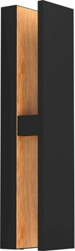 Costorio, Vegglys, Sort, Brun, Aluminium, IP44, Fasade, II