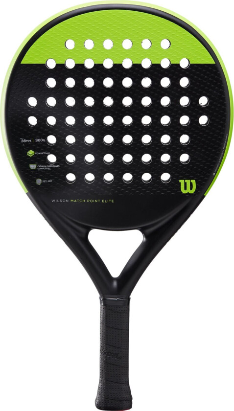 Matchpoint Elite, padelracket BLACK/GREEN