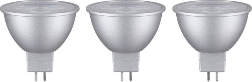 28914 LED (RGB)-lampe EEK G (A - G) GU5.3 Reflektor 6 W Hvit (Ø x H) 50 mm x 48 mm 3 stk.