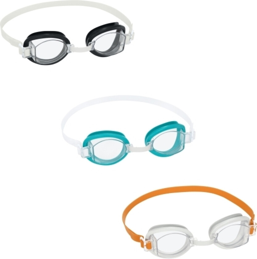 Swimming Goggles Orange Bestway 21097