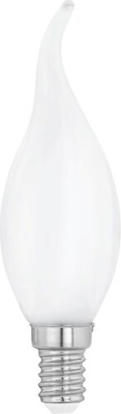 Eglo - LED-filamentlyspære - form: CF35 - E14 - 4 W (ekvivalent 40 W) - klasse E - varmt hvitt lys - 2700 K - hvit
