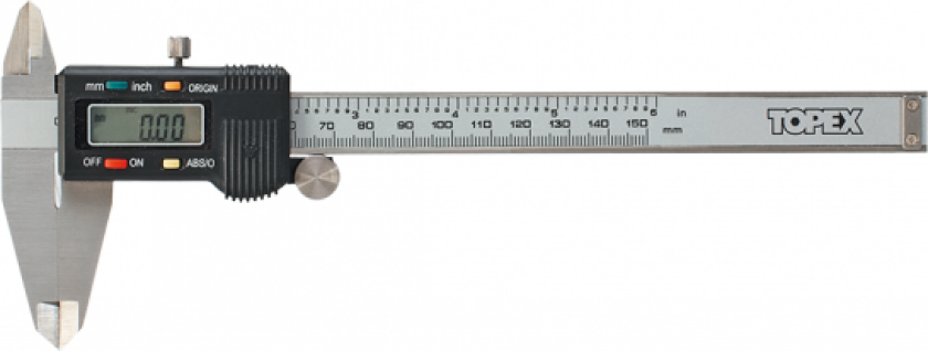 elektronisk skyvelære 150 mm 0,02 mm (31C628)