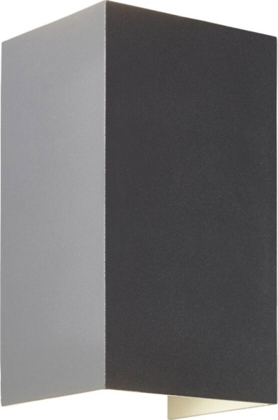 Hilly G90962A63 LED-udendørs vægbelysning LED (RGB) Lyskilde kan ikke udskiftes 8 W Grå