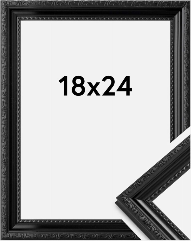 Ramme Abisko Svart 18x24 Cm