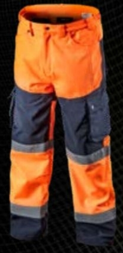 Neo Warning softshell arbeidsbukse oransje farge XXXL (81-751-XXXL)