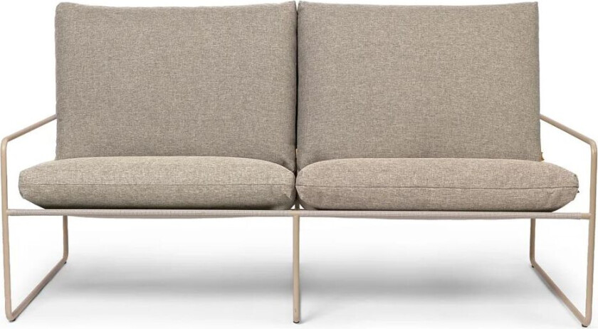 Desert 2-seters sofa Cashmere-Dark sand