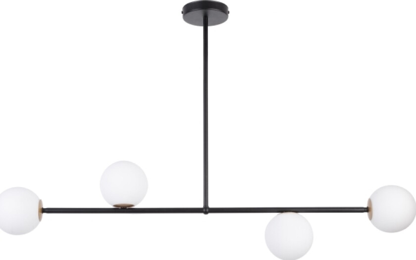 moderne hengende lampe svart (33188)