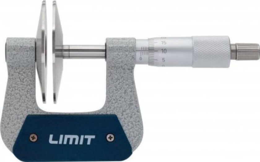 Micrometer med platespisser MSP 0-25 mm