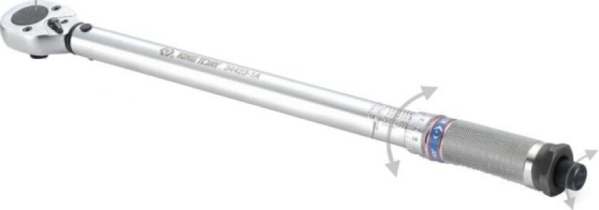 momentnøkkel 1/4" 280 mm 5-25Nm (34223-1A)