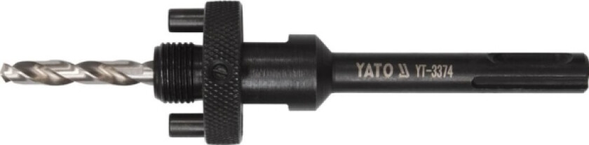 Yato YT-3374, Bor hullsag, 1,6 cm, UNF, Sort, Grå, 1 stykker