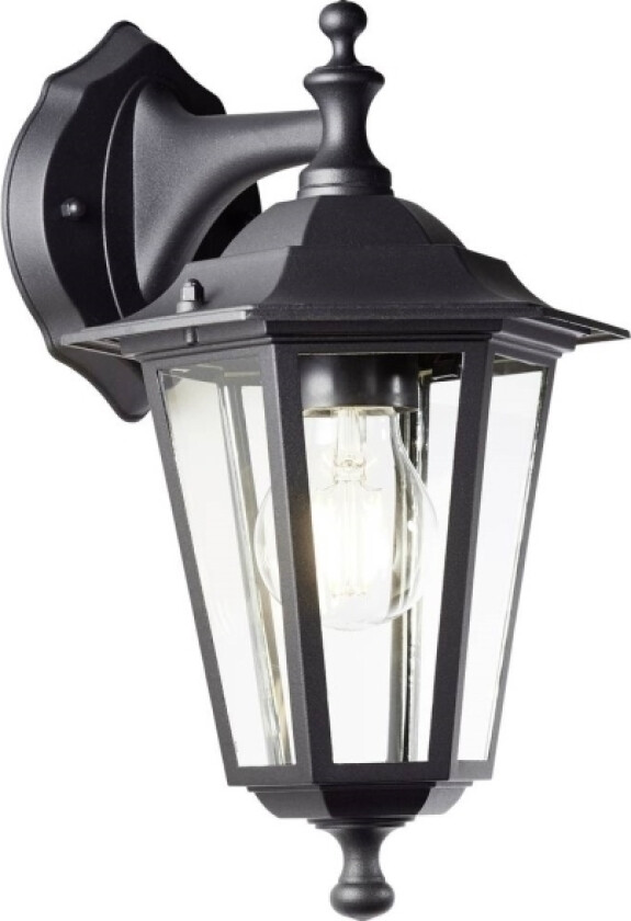 Carleen 90987A06 Udendørs vægbelysning E27 Sort